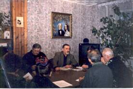 В тютчевской гостиной проходит очередное заседание районного литературного объединения "Стожары"